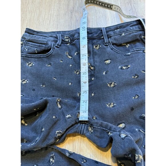 Driftwood Womens Jackie High Rise Cheetah Embroidery 29 - Picture 7 of 9